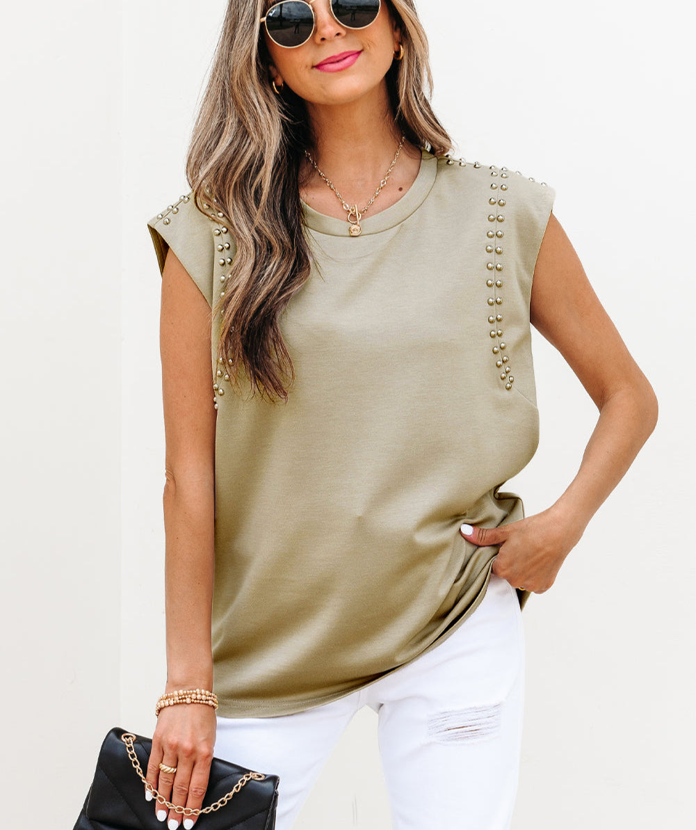 Studded Cap Cutoff