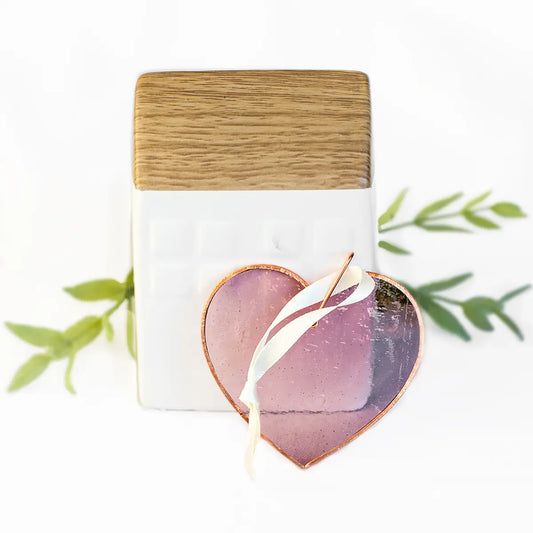 Years of Friendship Handmade Stained Glass