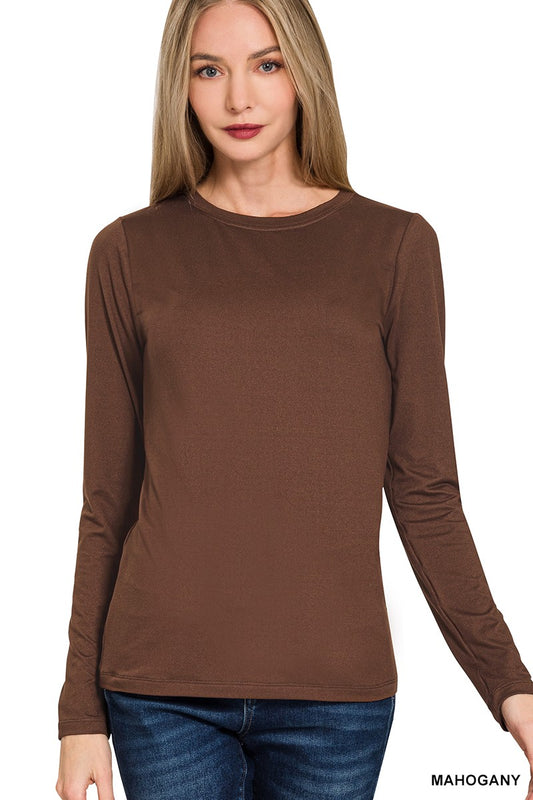 Brushed Long Sleeve Basic