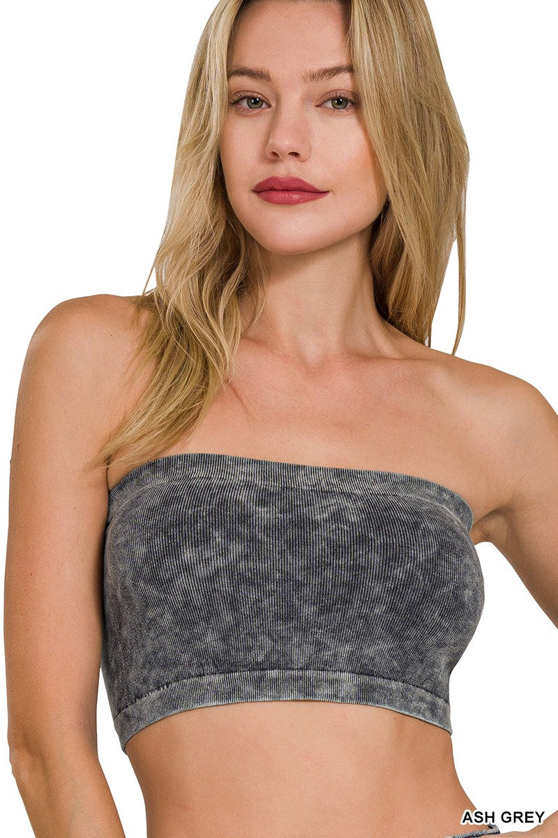 Ash Grey Tube Top