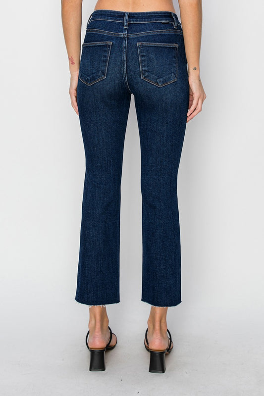 Mid Rise Risen Jeans