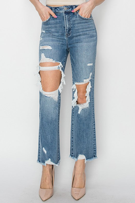 Ripped Risen Jeans