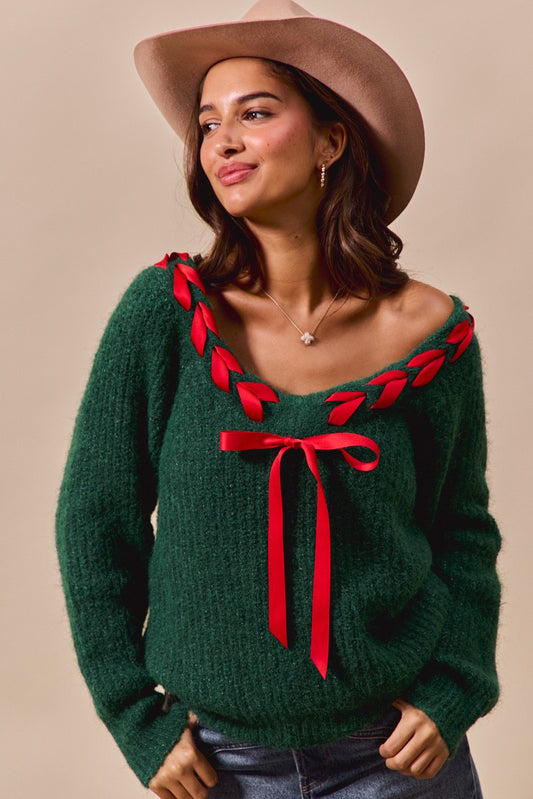 Berlin Braided Sweater