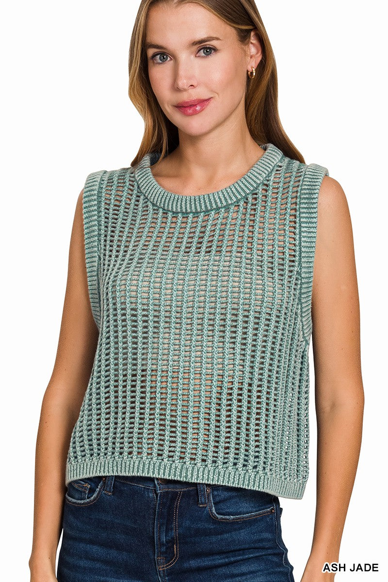 Rustic Sweater Vest
