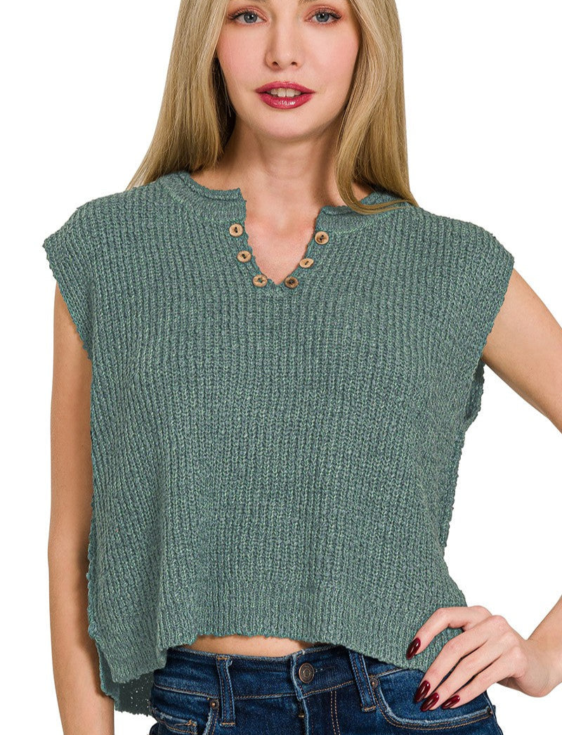 Jade Sweater Vest
