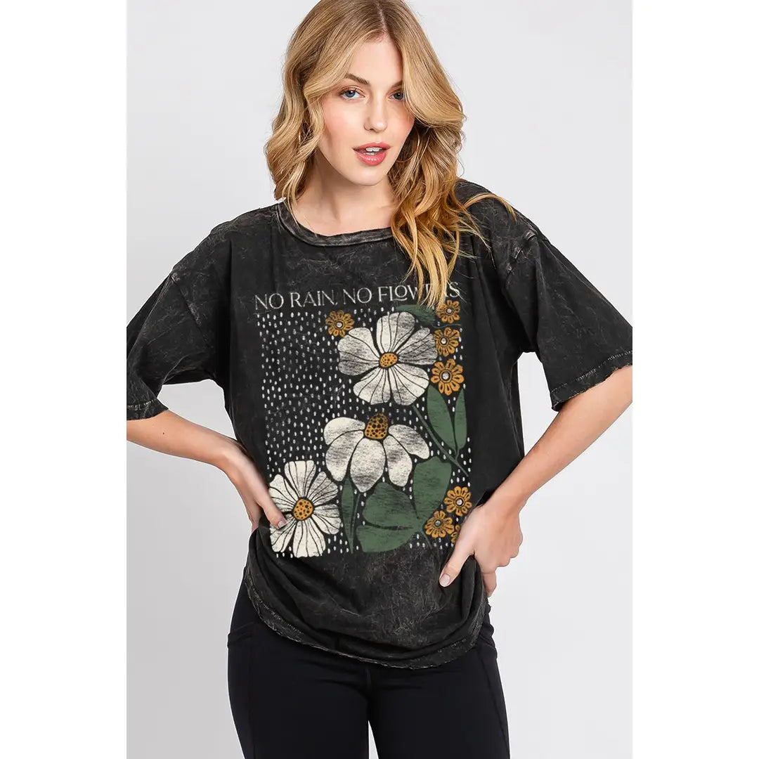 No Rain No Flowers T-Shirt