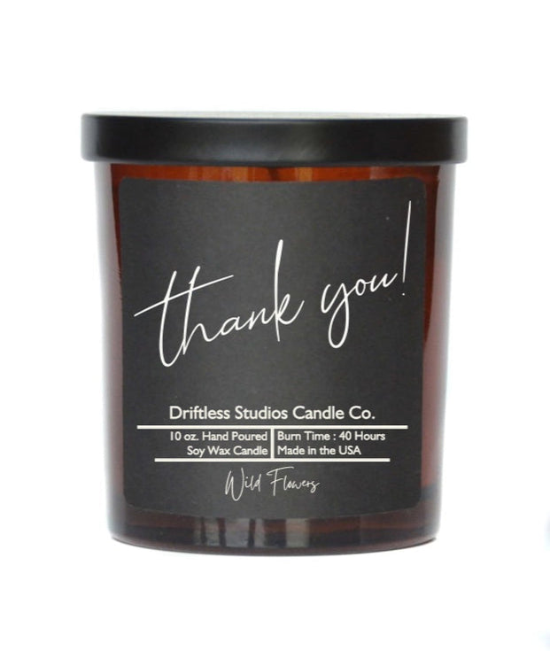 "Thank You" Candle