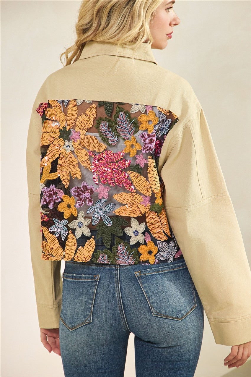 Shallow Sequins Jacket