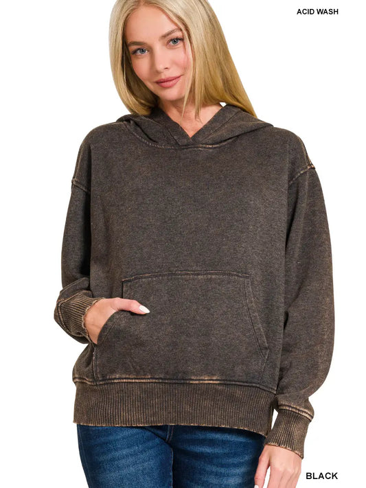 Acid Wash Hoodie