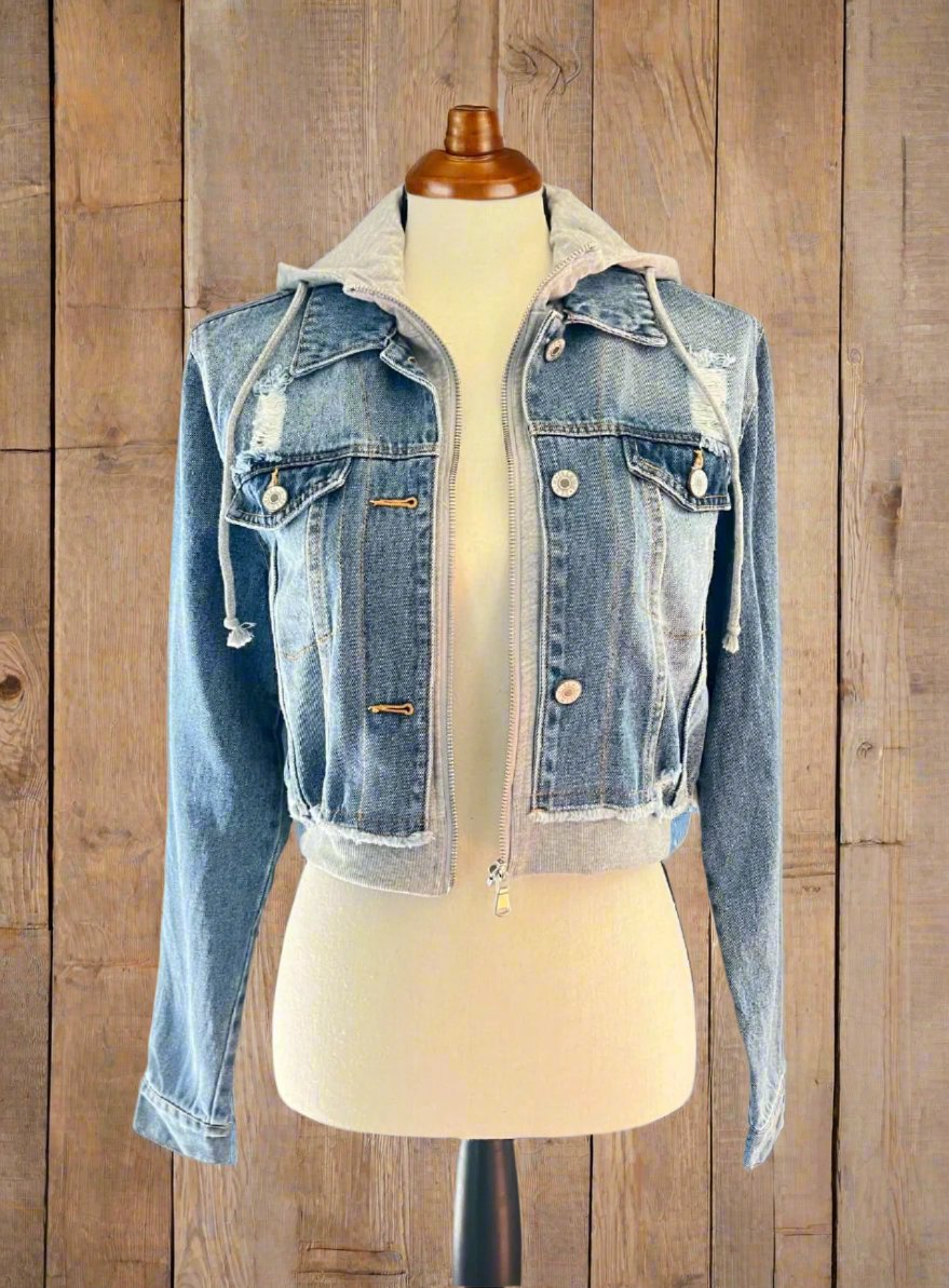 Cropped Denim Jacket