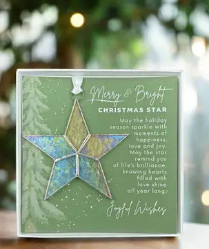 Merry & Bright Christmas Star