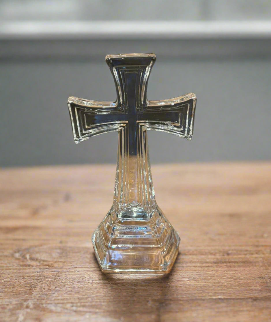 Clear Glass Cross