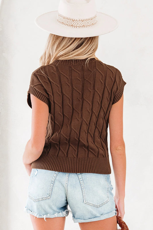 CeCe Cable Knit Sweater