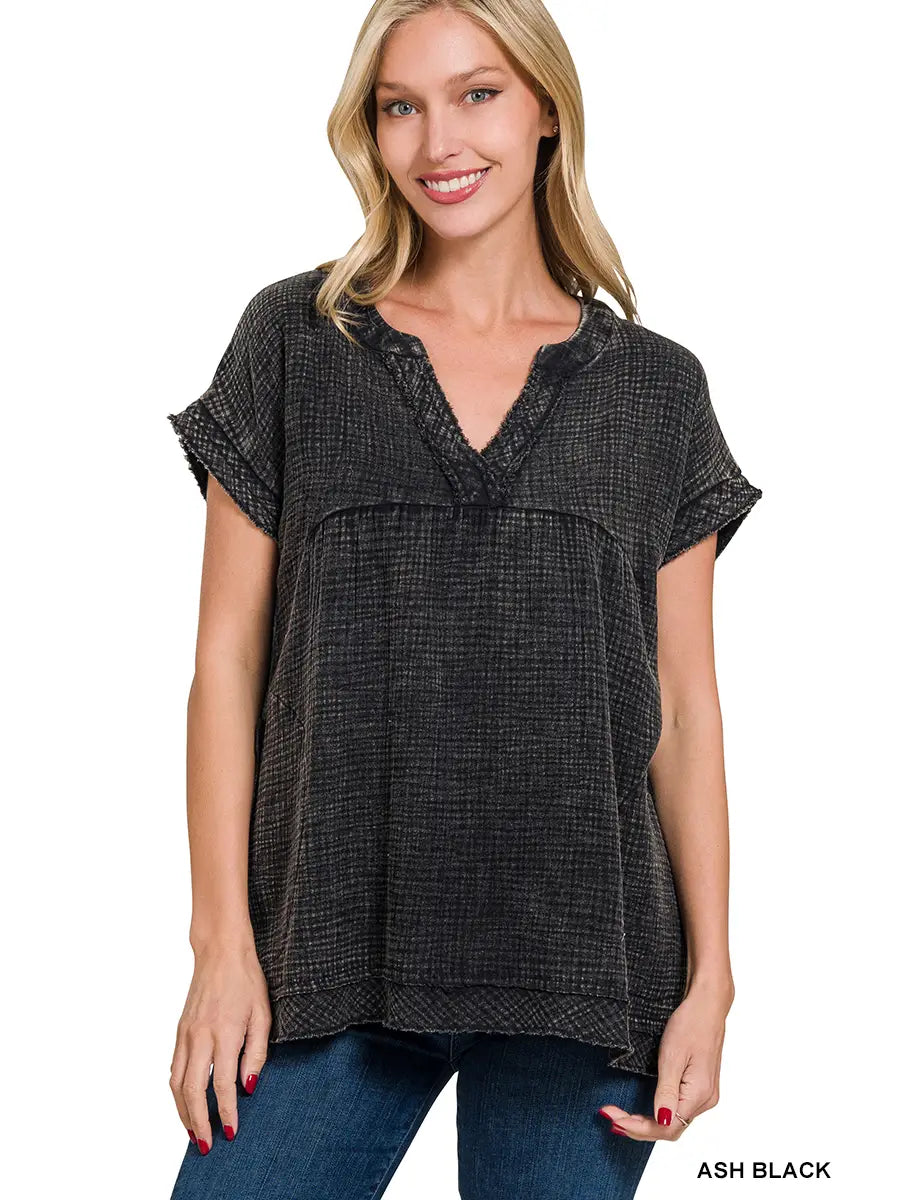Remi Raw Edge T Shirt