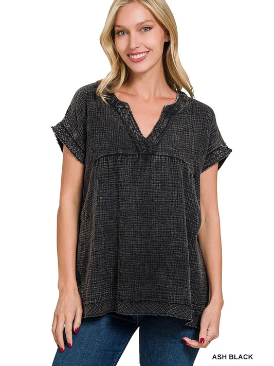 Remi Raw Edge T Shirt