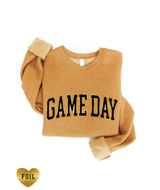Game Day Foil Sweatshirt