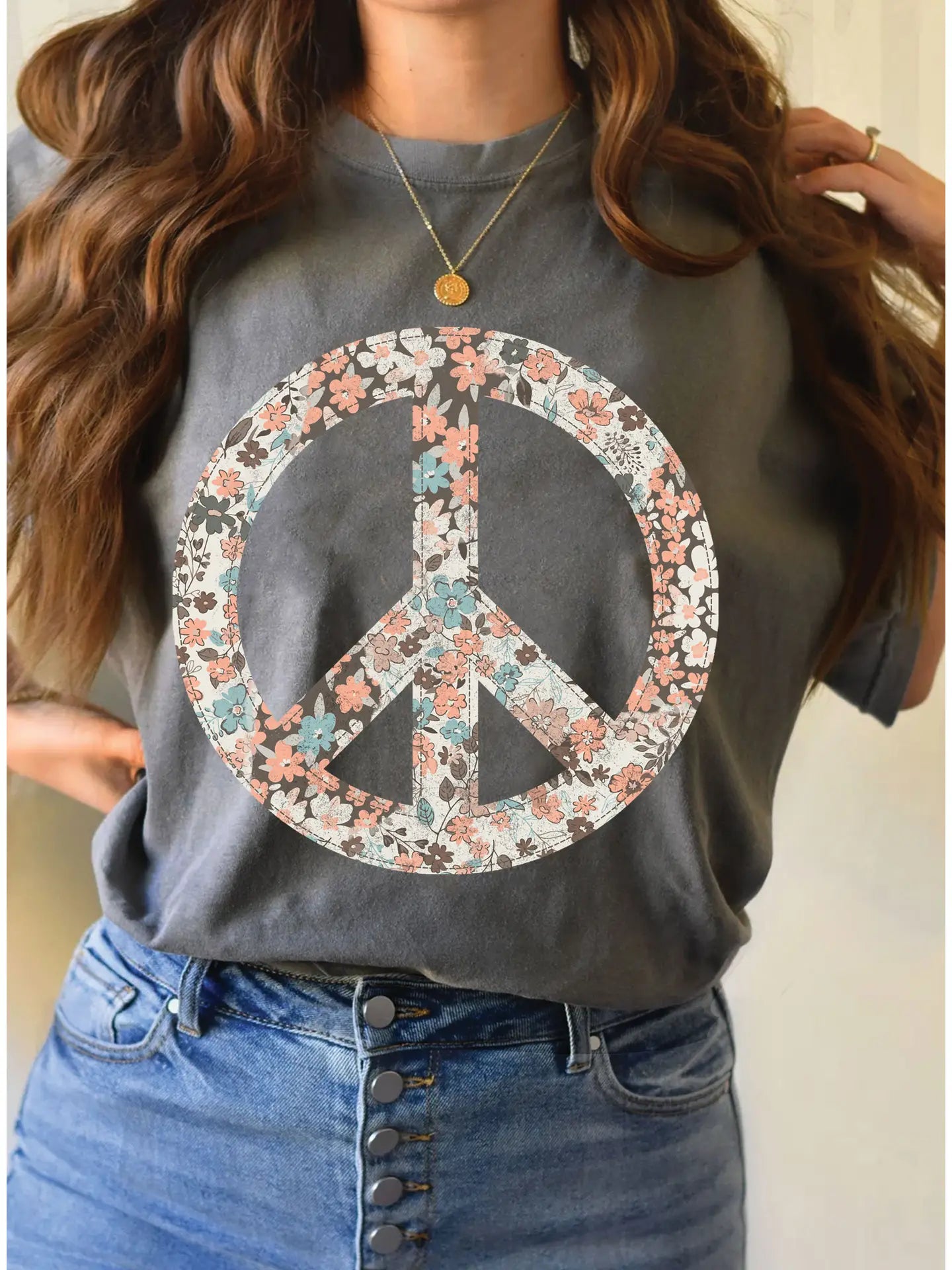 Quilted Peace T Shirt