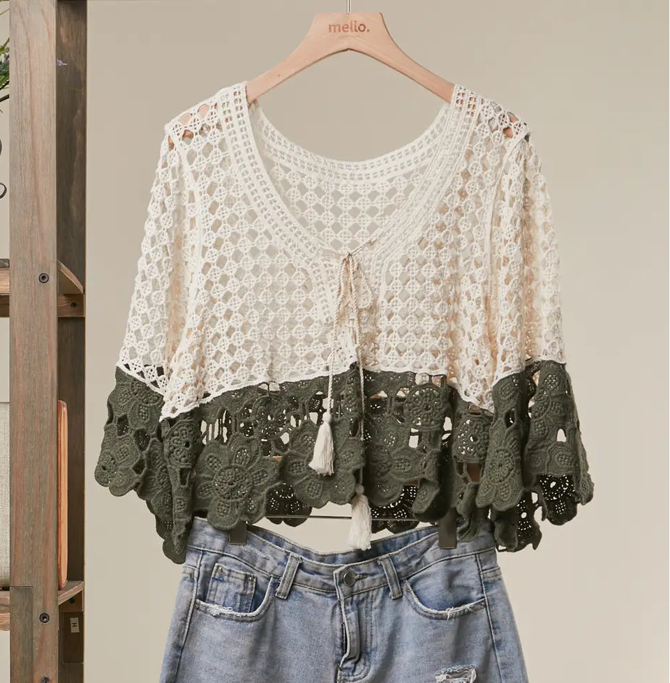 Brandy Boho Crochet Top