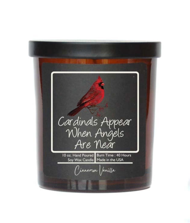 Cardinal Sympathy Candle