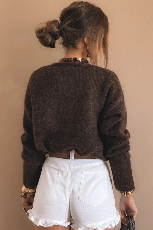 Heart of Gold Cardigan Sweater