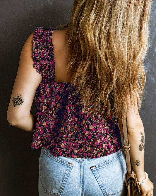 Bianca Boho Floral Tank