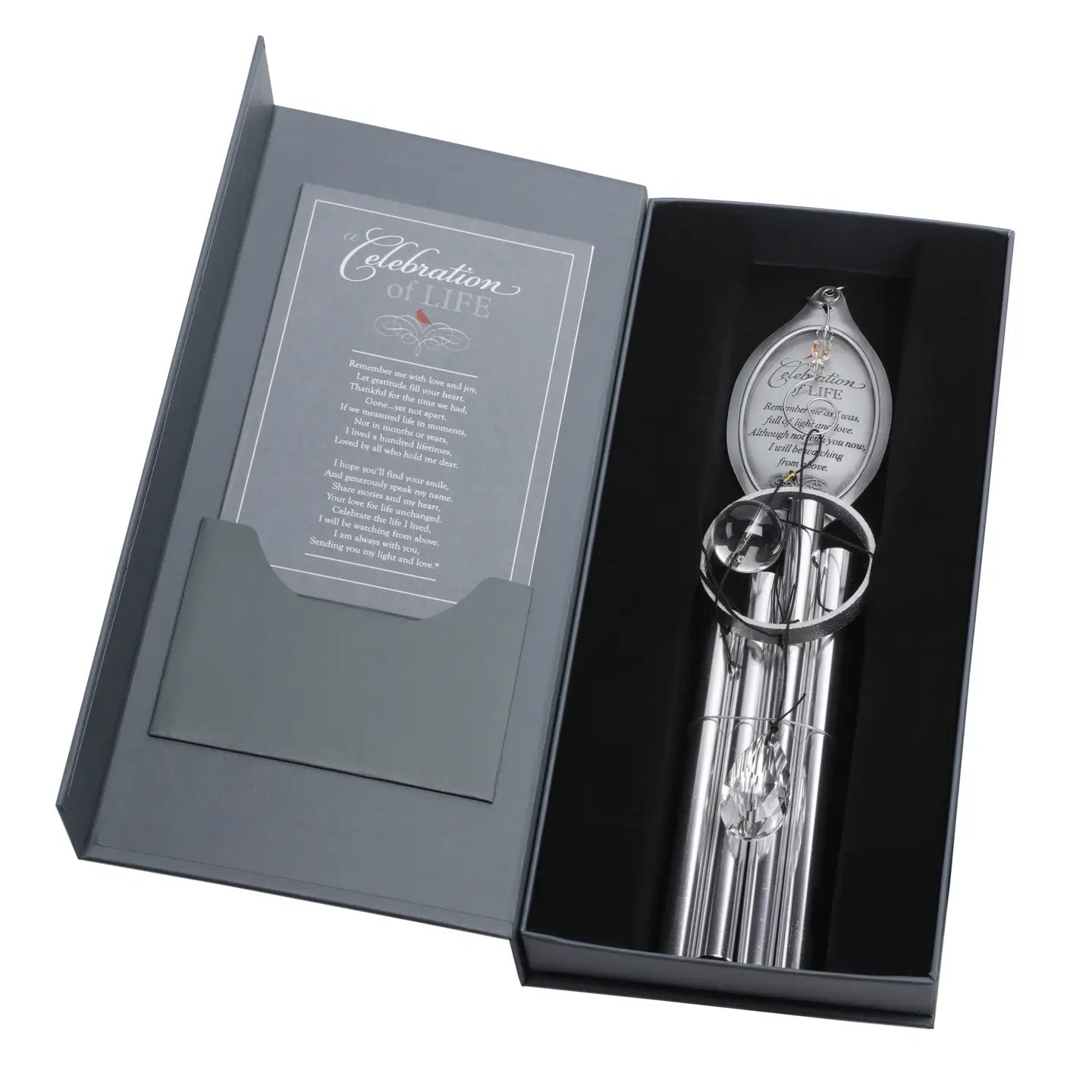 Celebration of Life Memorial Windchime Gift Box