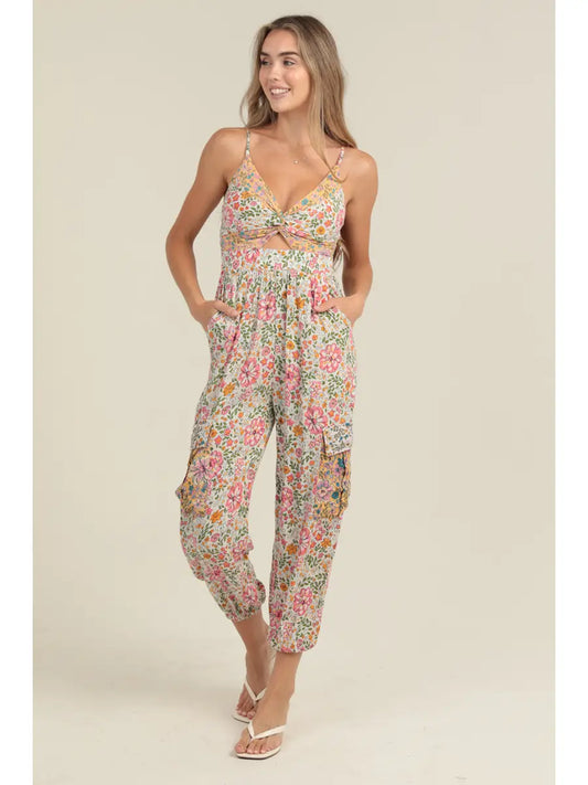 Carlina Cargo Jumpsuit