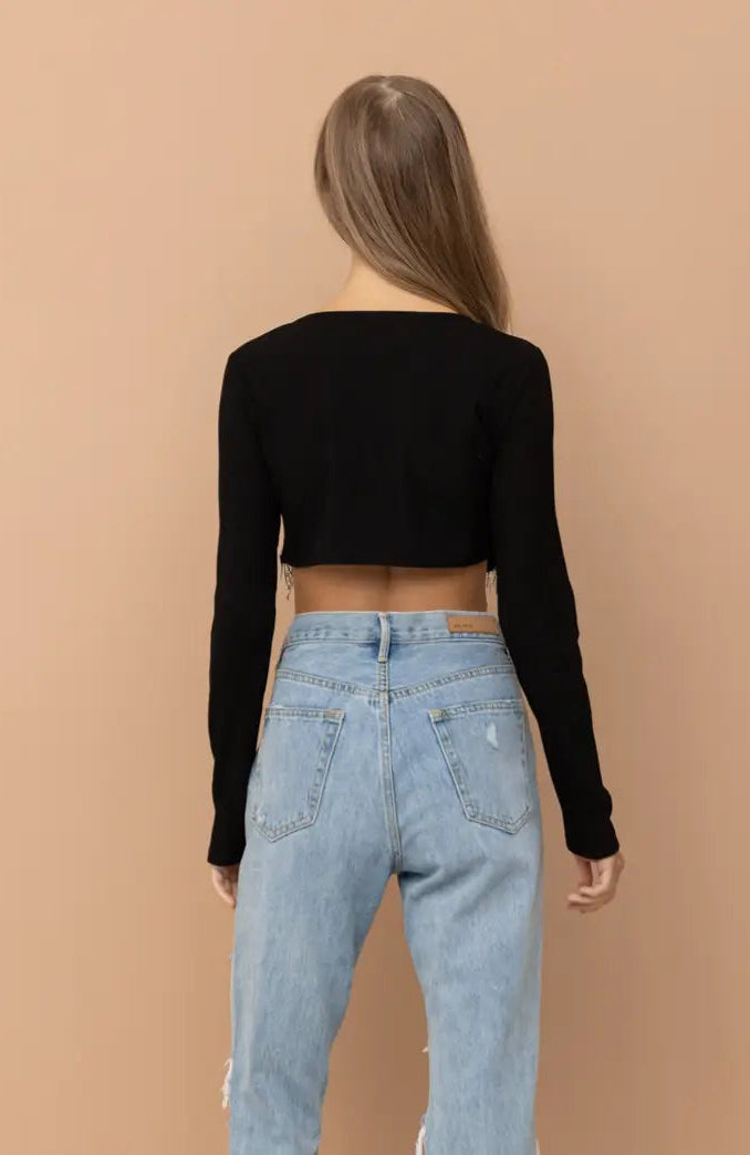 Drip Fringe Top