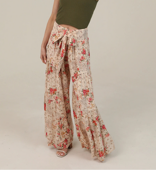Whimsical Wide Leg Pants
