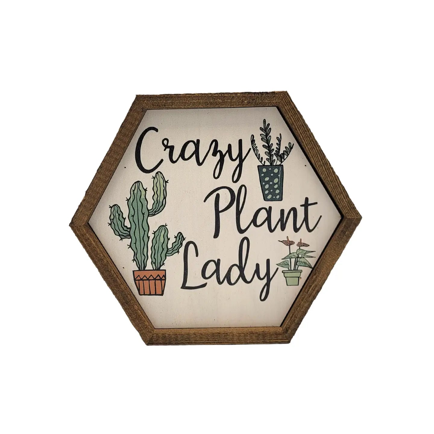 Crazy Plant Lady Decor