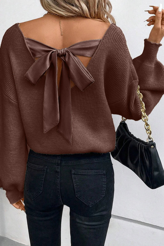 Lantern Bow Sweater