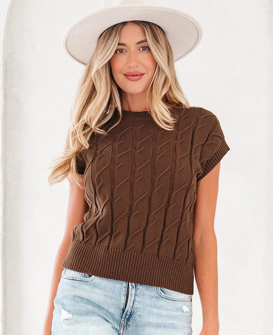 CeCe Cable Knit Sweater