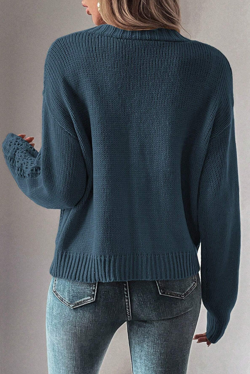 Tara Teal Cardigan