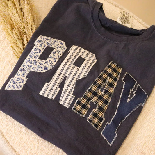 Denim Pray T Shirt