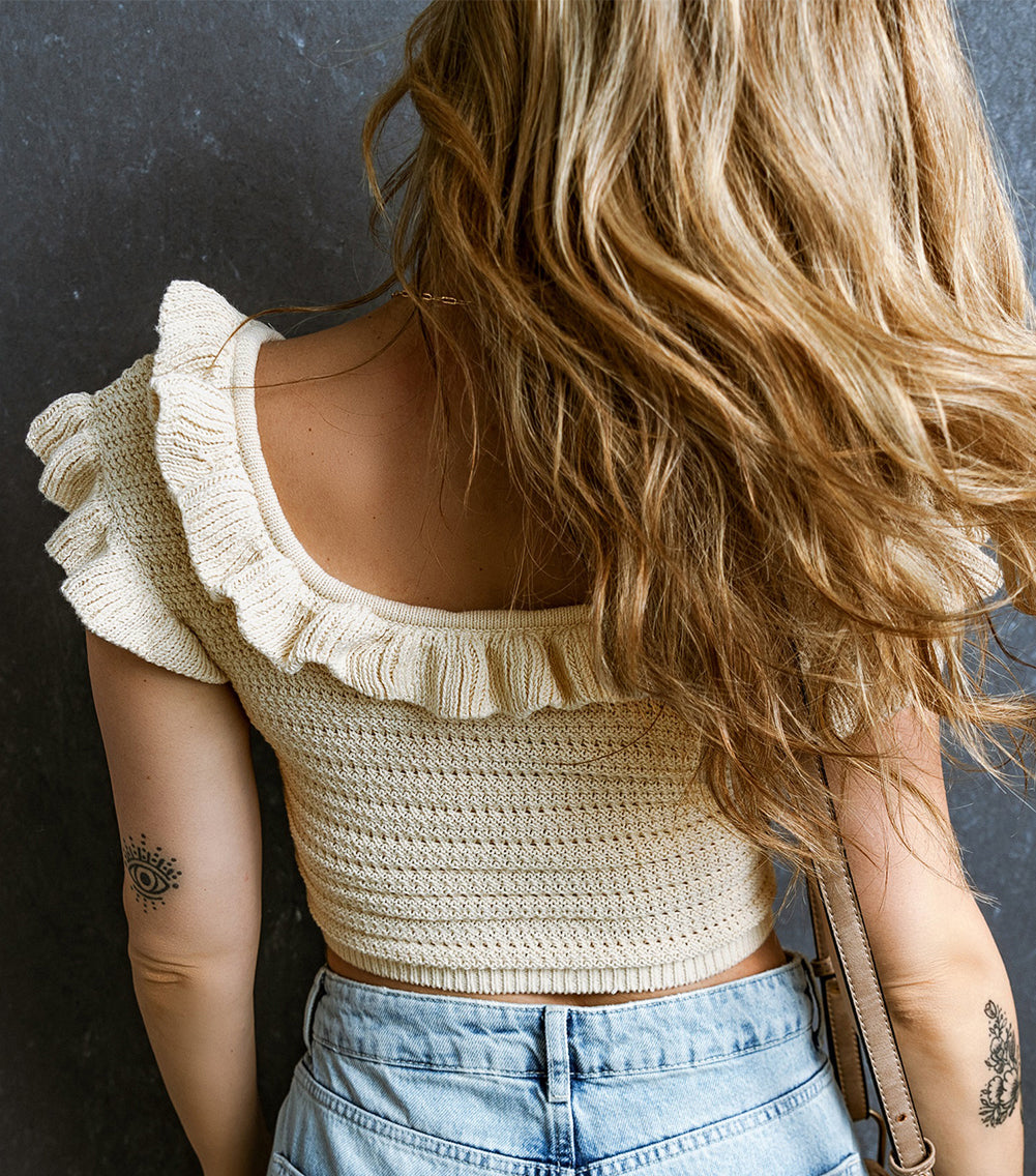 Kyra Knitted Crop Top