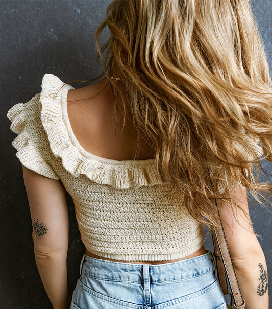 Kyra Knitted Crop Top