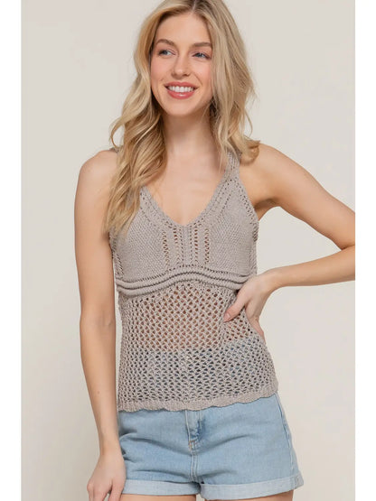 Candace Crochet Tank