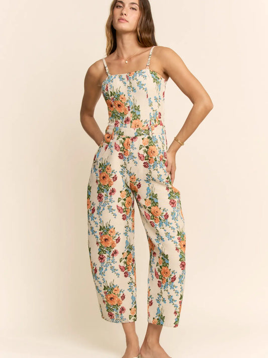 Floral Jumpsuit