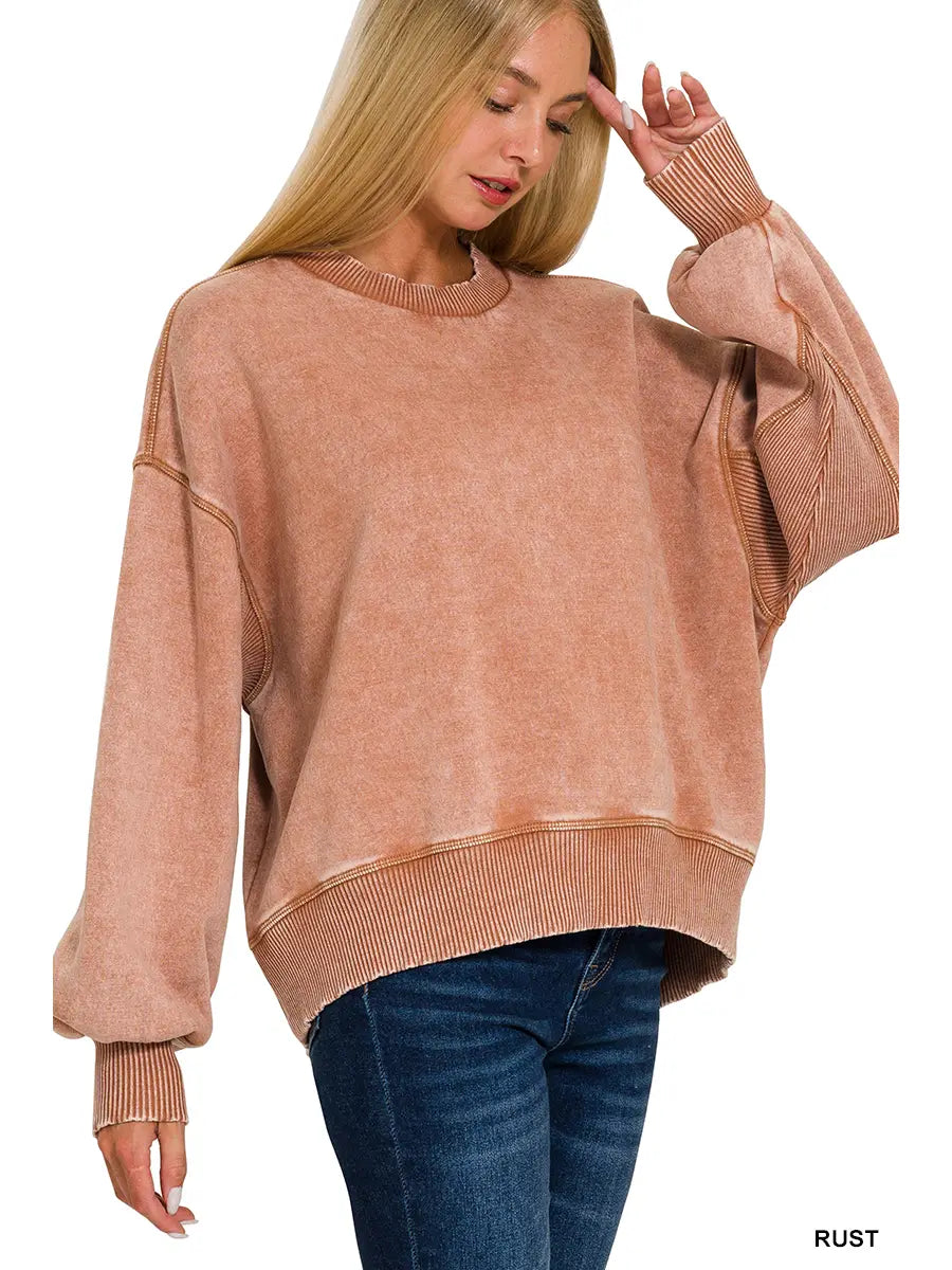 Ollie Oversized Sweatshirt - 2 Colors