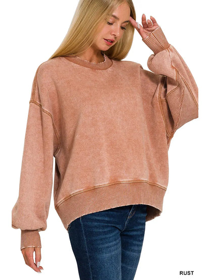 Ollie Oversized Sweatshirt - 2 Colors