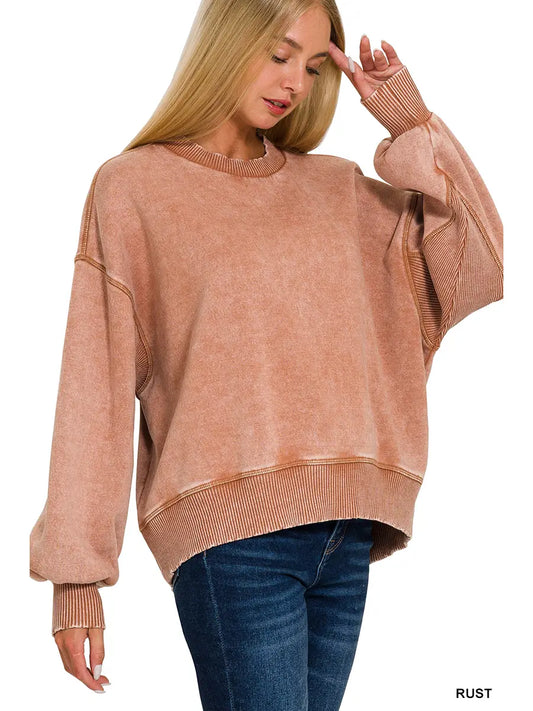 Ollie Oversized Sweatshirt - 2 Colors