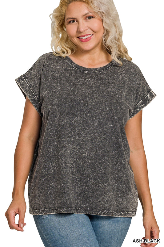 Crinkle Wash T Shirt