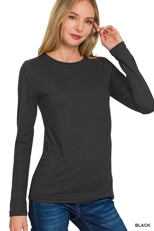 Brushed Long Sleeve Basic