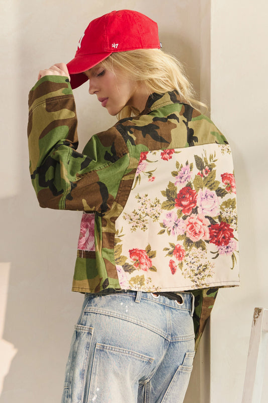 Fresh Camo Jacket - Plus