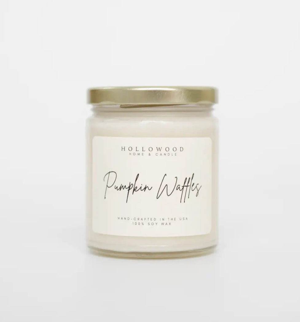 Pumpkin Waffle Candle