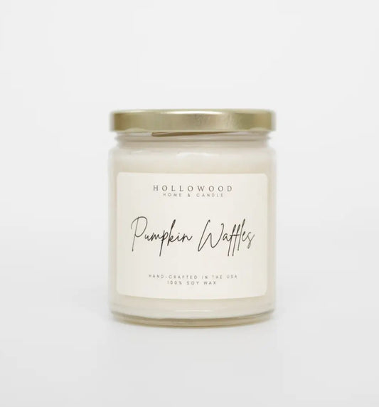 Pumpkin Waffle Candle