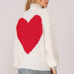 Heart Turtle Neck Sweater
