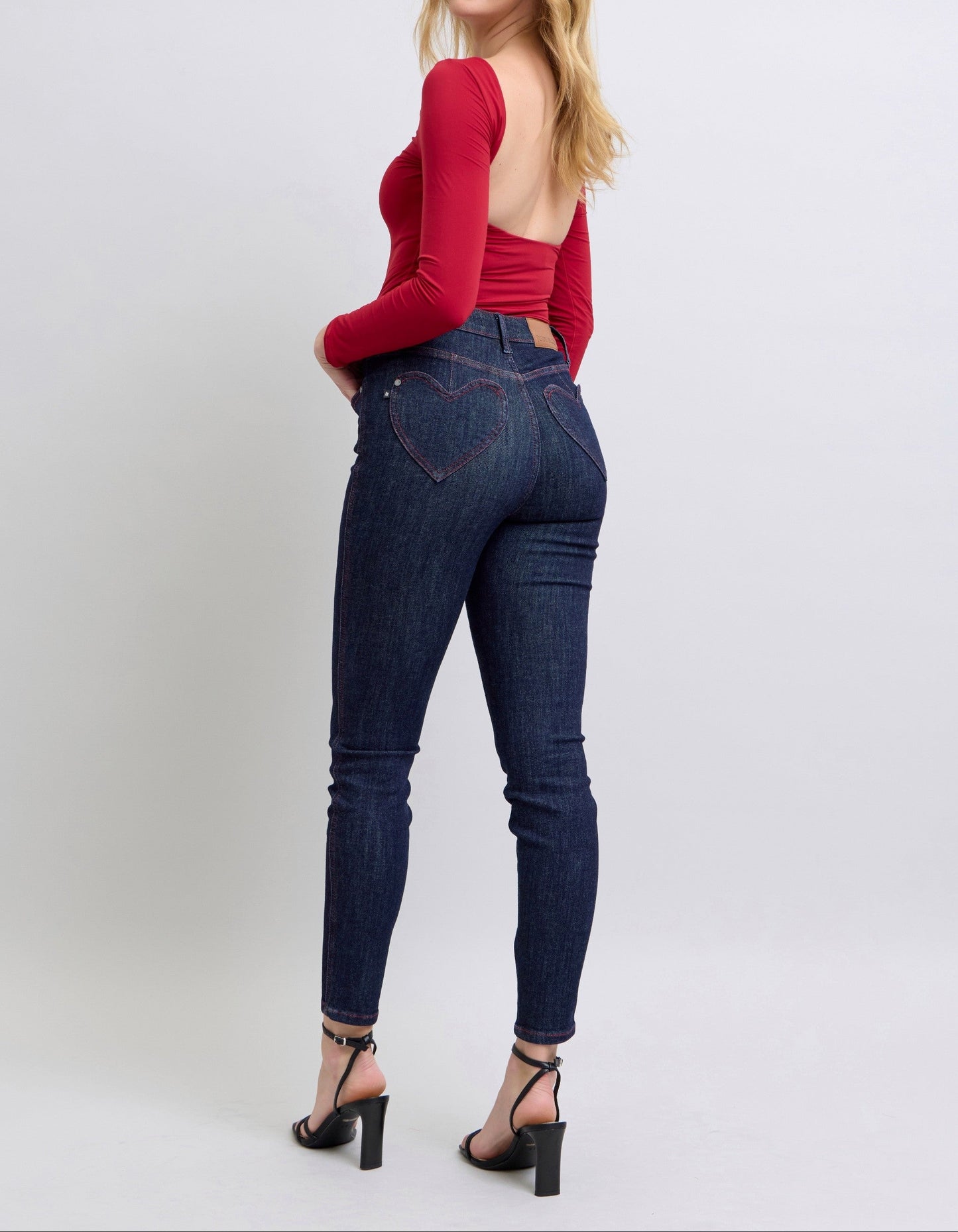 Judy Blue Heart Skinny Jeans