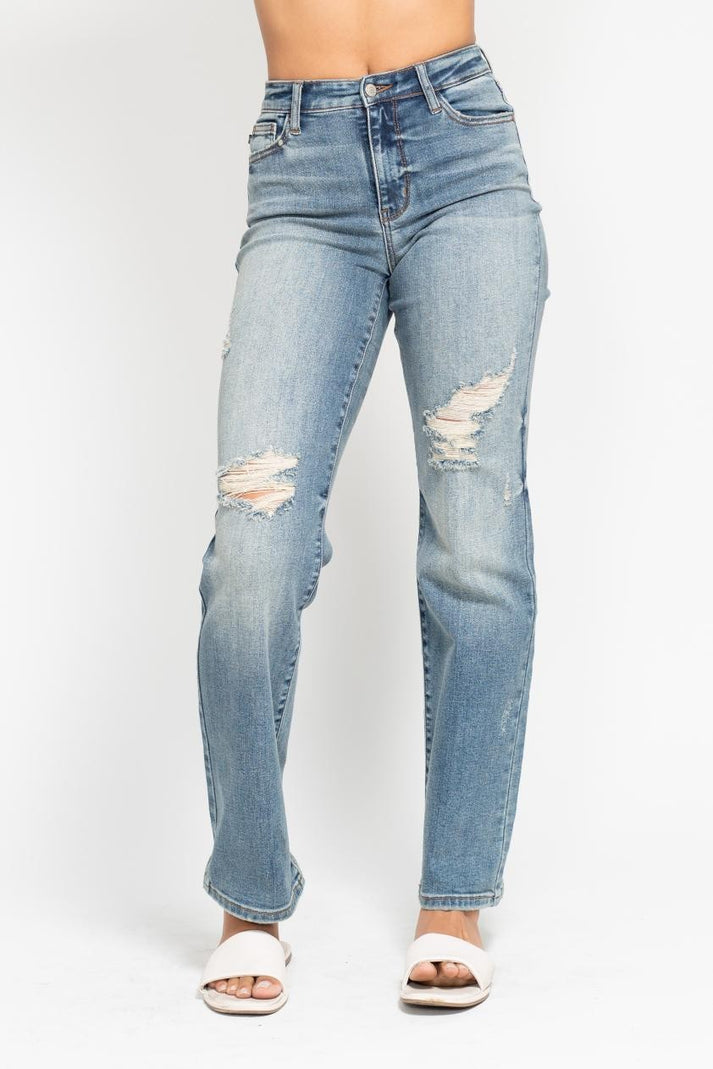 Judy Blue HW Dad Jeans – The Rustic Boutique