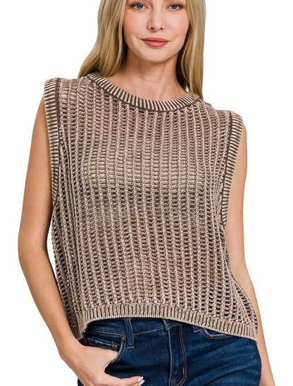 Rustic Sweater Vest